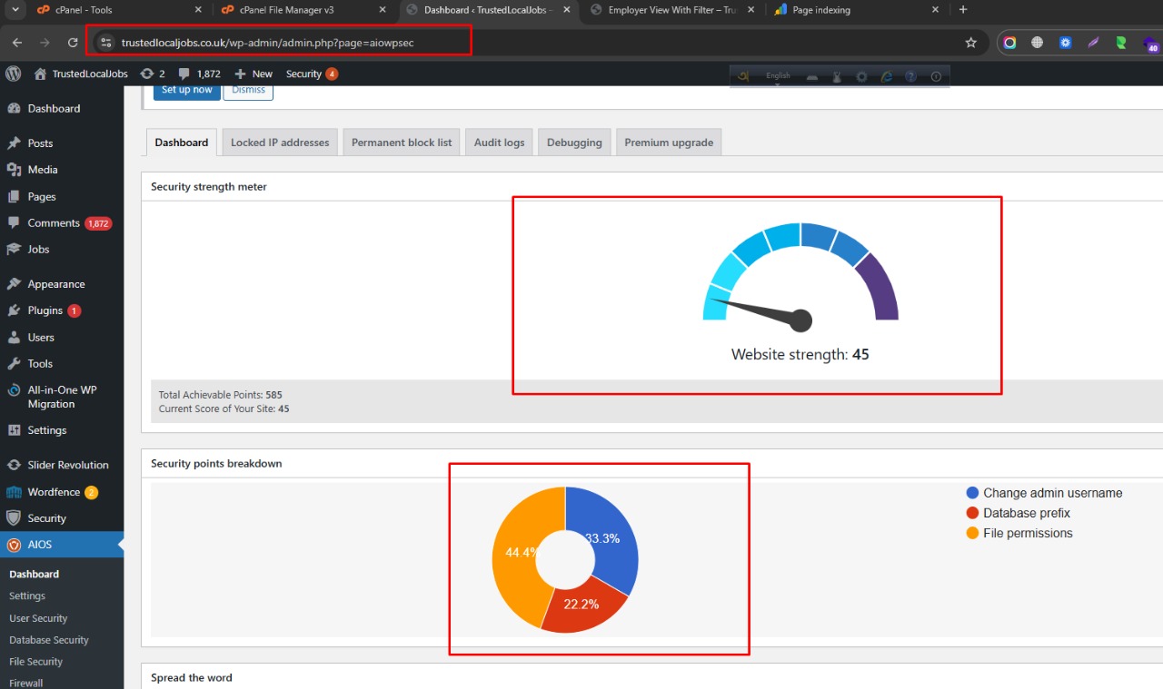 WordPress malware a